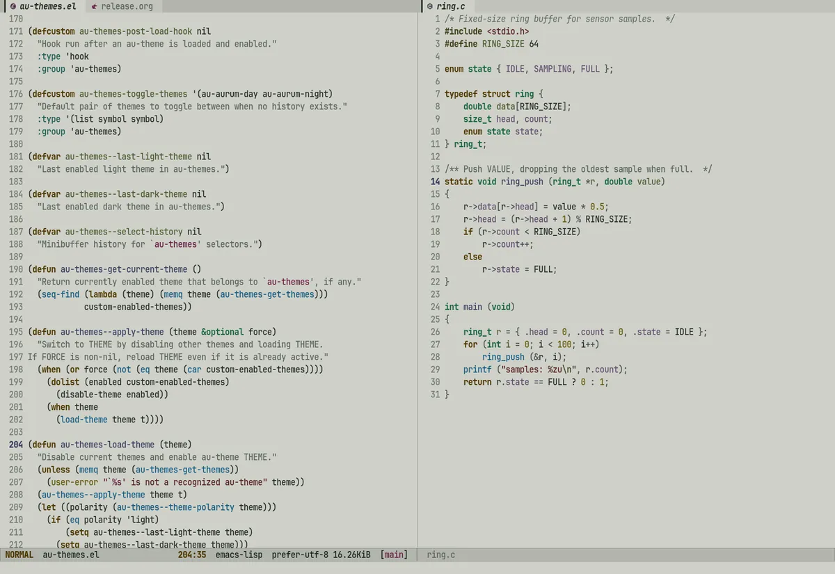 au-whispergrove-day theme code sample